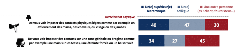 agresseur harcèlement physique