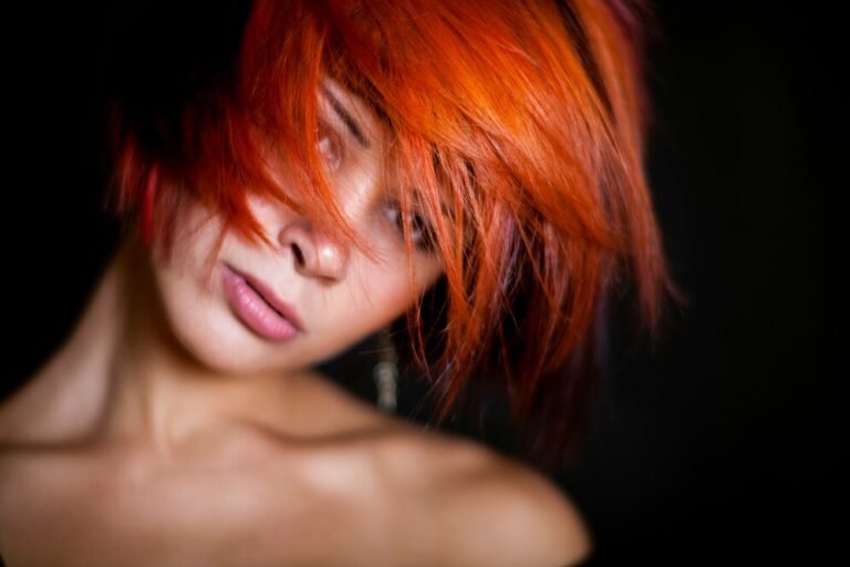 balayage cheveux coloré