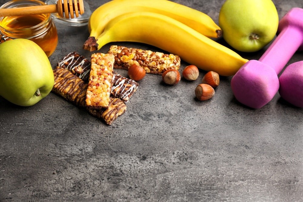 Barre de céréales à la banane"