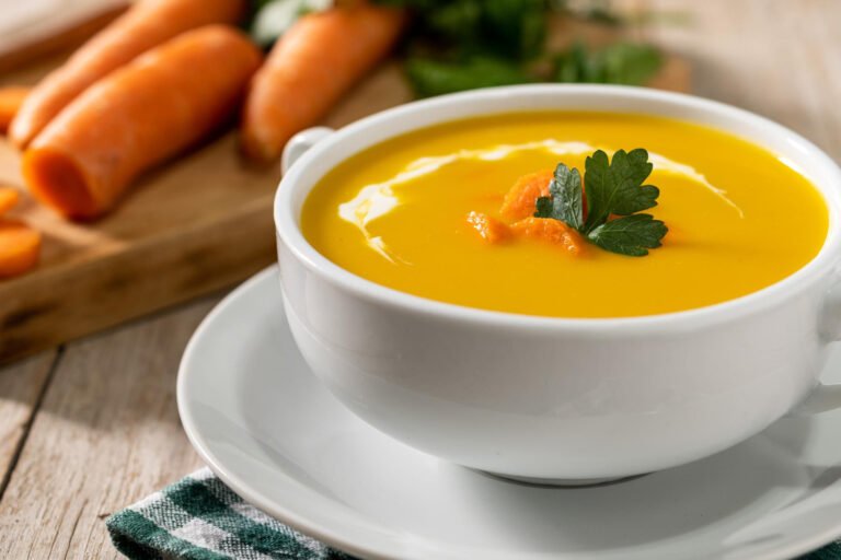 soupe crème de carotte recette facile