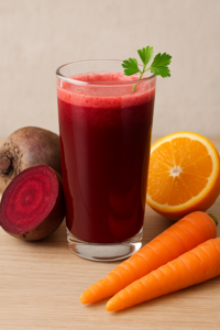 jus à base de betterave pomme et carotte