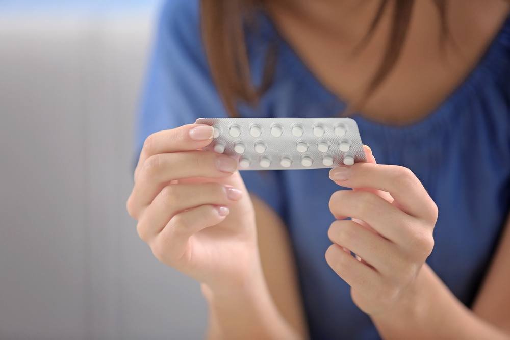les pilules contraceptives dont des boutons
