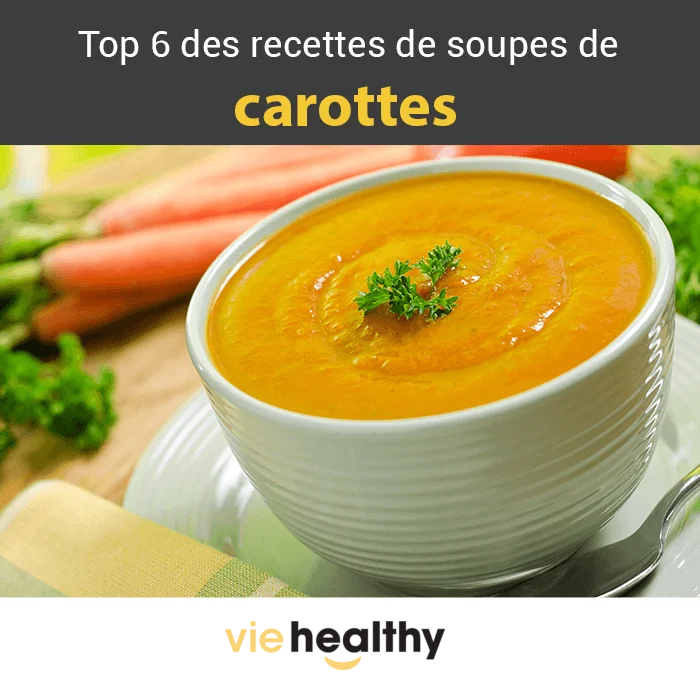 recette de soupes et veloutés de carottes