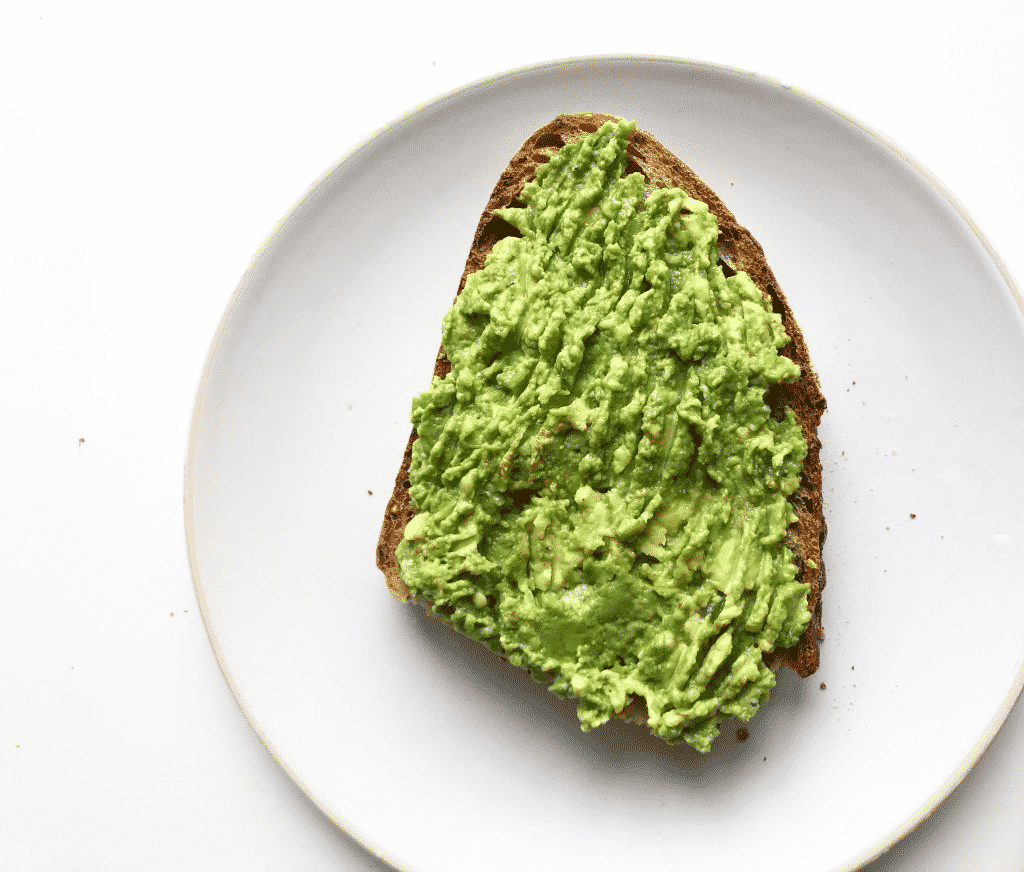 Toast purée d'avocat