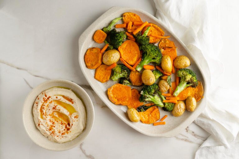 carottes et brocolis recette au four