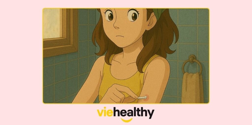 Faut-il mettre du dentifrice sur ses boutons ?