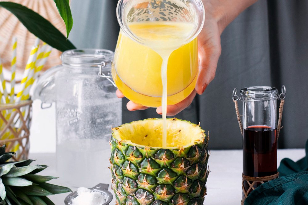 jus d'ananas et ses bienfaits pour la santé