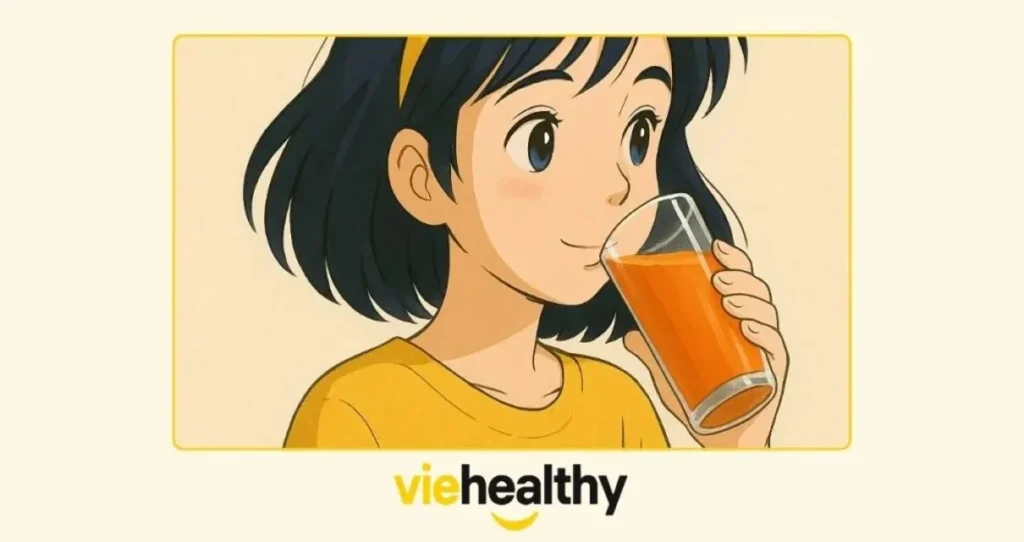 liste de recettes healthy avec du jus de carotte